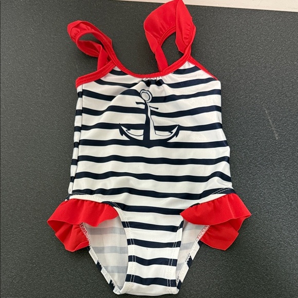 Nautical Striped Kids Swimwear - Picture 1 of 2